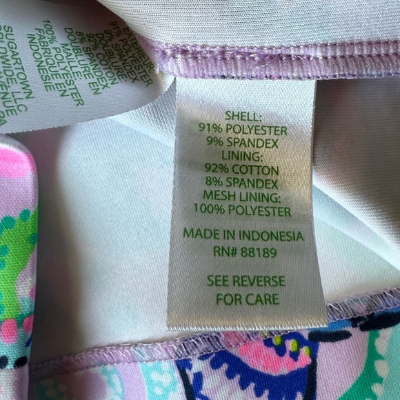 Lilly Pulitzer Girls Sleeveless White Ocean Themed Pastel Preppy Dress - 10 - Picture 4 of 7